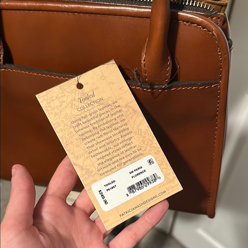 Patricia Nash Paris Satchel Bag in "Florence" - Picture 4 of 11